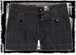 girls denim short